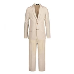 Nautica Big Boys 2-piece Micro-Texture Suit Khaki Sports Suit and Pants 20R